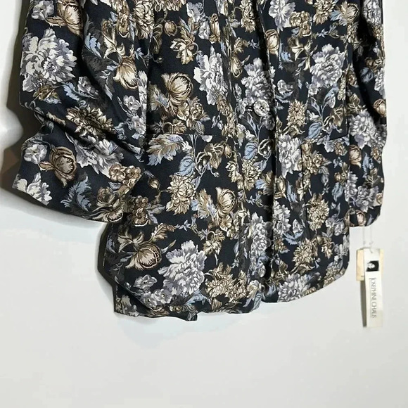 Vintage 1990 Floral One Button Blazer - Picture 4 of 10